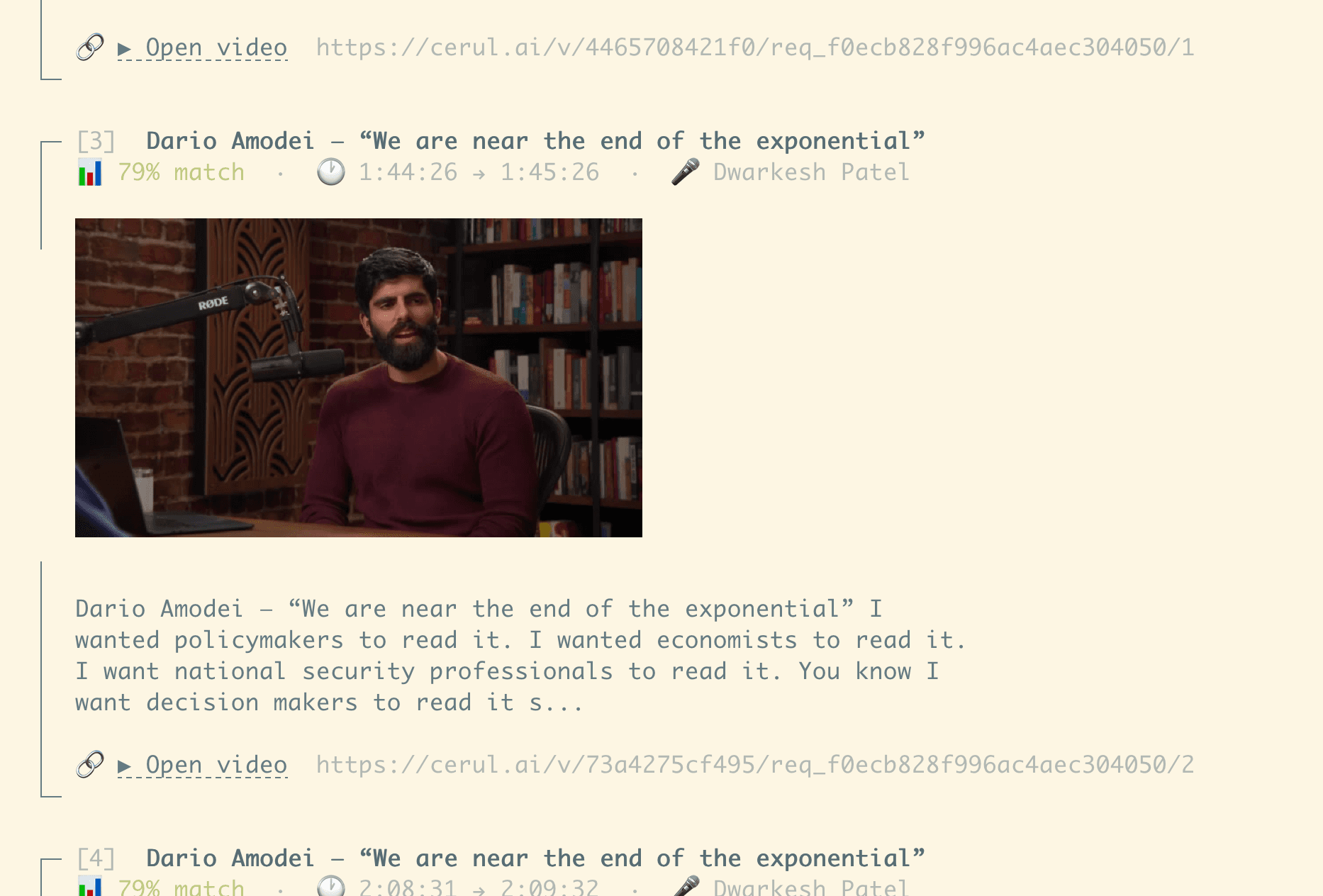 CLI — Dario Amodei result